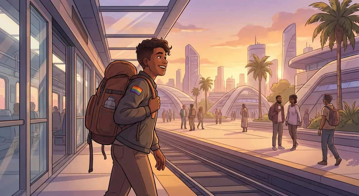 Arrive Anywhere with a Conversation Already Started